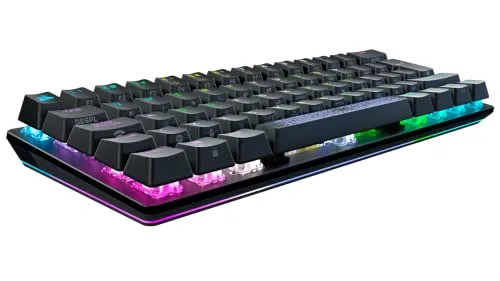 Corsair K70 RGB Pro Mini Wireless 60% Cherry MX Red RGB - vue 7