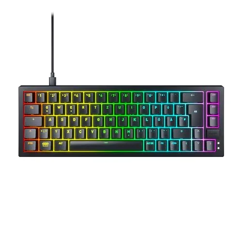 CHERRY XTRFY K5V2 Compact MX2A Red RGB Hot-swap AZERTY