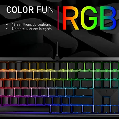 Cherry MX Board 3.0S RGB Blanc MX Red - vue 5