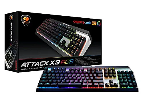 Cougar Attack X3 RGB Cherry MX Brown Full-size RGB - vue 8