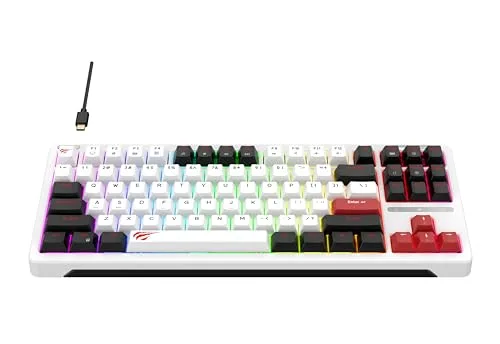 Havit KB902L clavier mécanique TKL RGB - vue 2