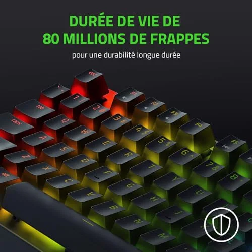 Razer BlackWidow V3 TKL Green Mechanical - vue 8