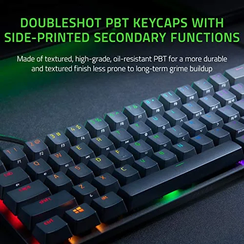 Razer Huntsman Mini Optical Red 60% AZERTY - vue 3
