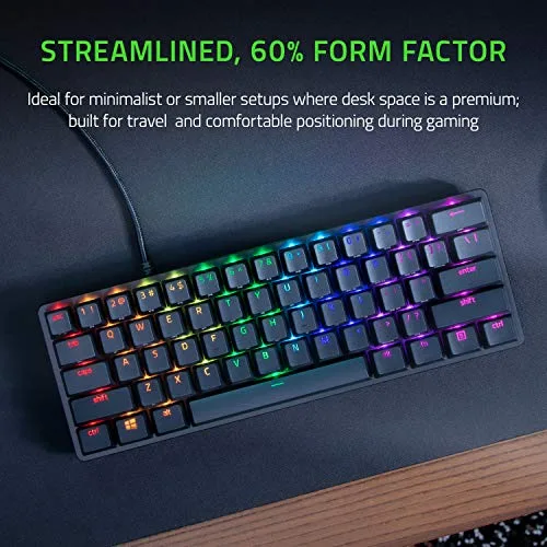 Razer Huntsman Mini Optical Red 60% AZERTY - vue 6