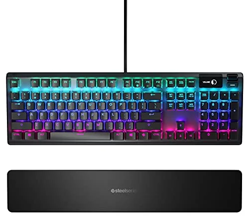 SteelSeries Apex 5 RGB AZERTY OLED - vue 2