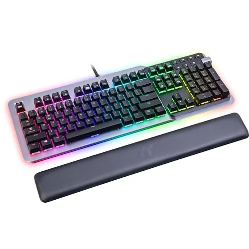 Thermaltake Argent K5 RGB Cherry MX Speed Silver - vue 3