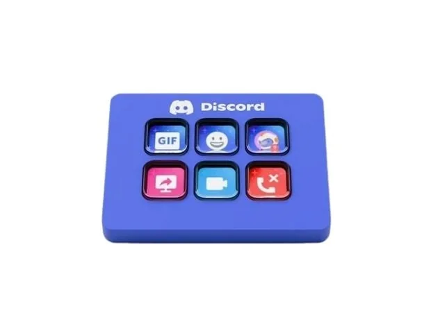 Elgato Stream Deck Mini Discord Edition 6 touches LCD Blurple