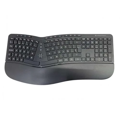 Conceptronic ORAZIO02ES ERGO Clavier Ergonomique Sans Fil 125 Touches - vue 2