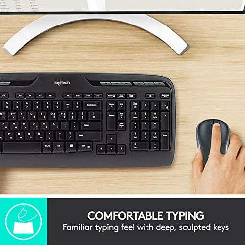 Logitech MK330 Combo Clavier et Souris Sans Fil AZERTY Membrane - vue 3