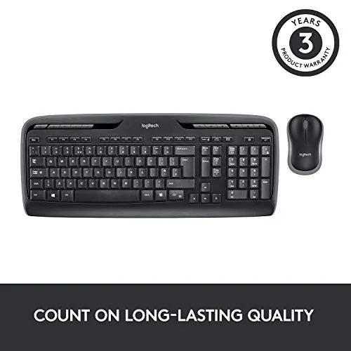 Logitech MK330 Combo Clavier et Souris Sans Fil AZERTY Membrane - vue 5