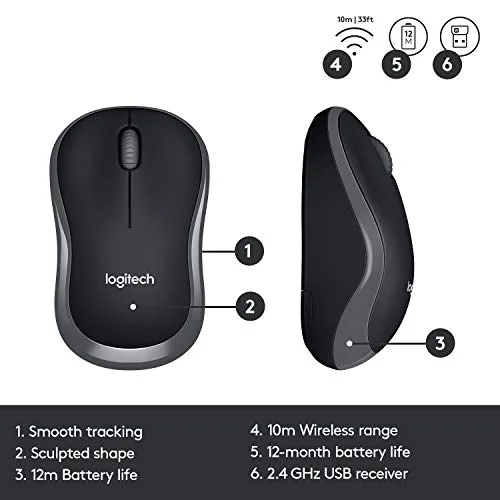 Logitech MK330 Combo Clavier et Souris Sans Fil AZERTY Membrane - vue 8