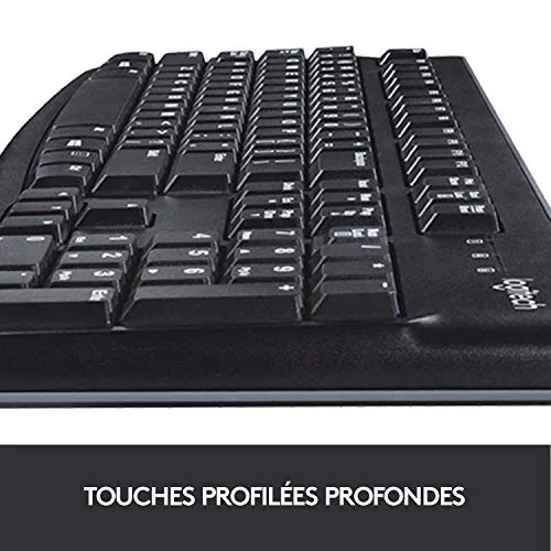 Logitech K120 Business AZERTY Membrane Filaire - vue 7