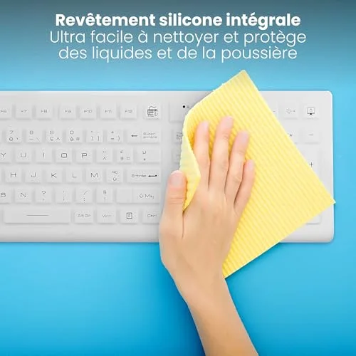 T'nB Clavier Filaire Médical IP68 AZERTY Rétroéclairé - vue 3