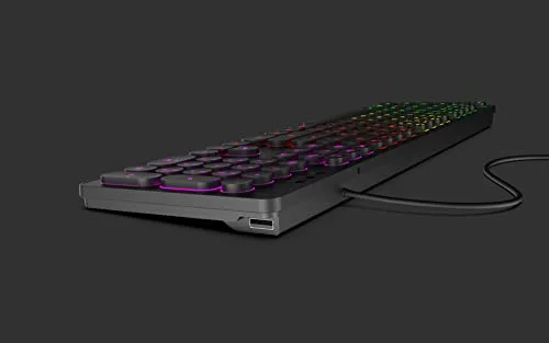 Mobility Lab ML306858 Clavier Filaire RGB AZERTY Touches Rondes - vue 4