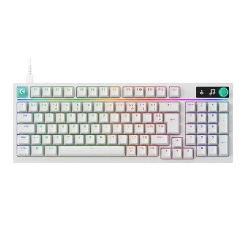 Logitech G316 X 98 AZERTY Blanc RGB