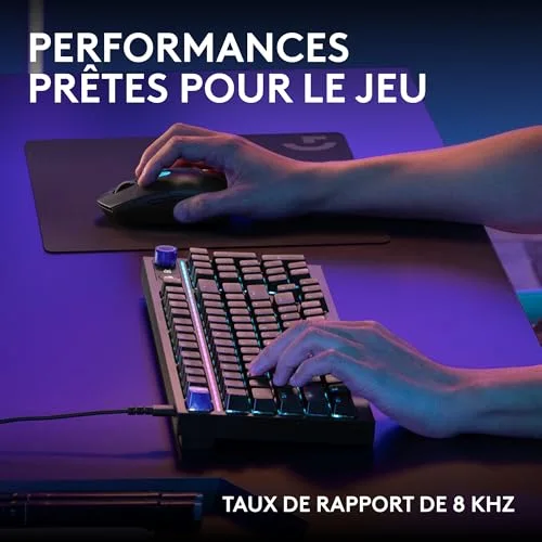 Logitech G316 X 98 Clavier Mécanique 98% Hot-Swap RGB LIGHTSYNC - vue 4