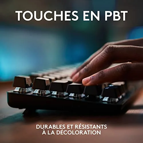 Logitech G G413 TKL SE Mécanique Tactile AZERTY Rétroéclairage Blanc - vue 3