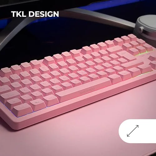 Mars Gaming MK023 Rose TKL RGB - vue 2