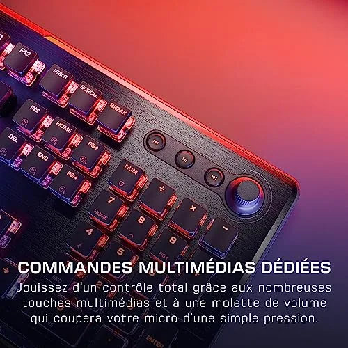 ROCCAT Vulcan II Linéaire Noir AZERTY - vue 3