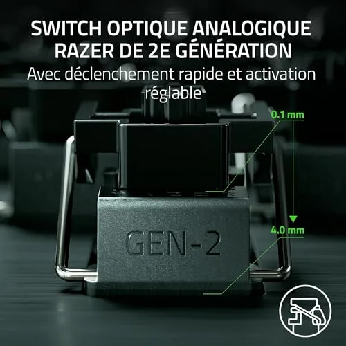 Razer Huntsman V3 Pro Mini 60% Analog Optical - vue 3