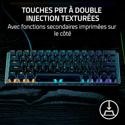Razer Huntsman V3 Pro Mini 60% Analog Optical - vue 7