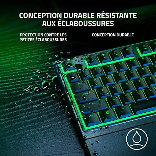 Razer Ornata V3 X Clavier gaming ergonomique silencieux RGB - vue 5