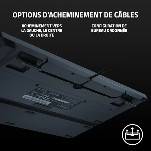 Razer Ornata V3 X Clavier gaming ergonomique silencieux RGB - vue 6