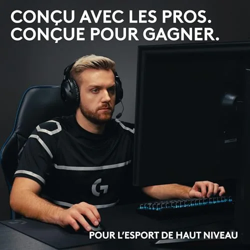Logitech G Pro X TKL Lightspeed Blanc AZERTY GX Brown - vue 2