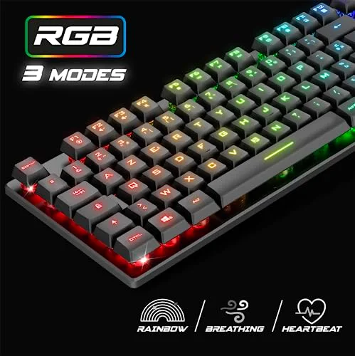 Spirit of Gamer PRO-K1 Clavier Semi-Mécanique RGB AZERTY - vue 4