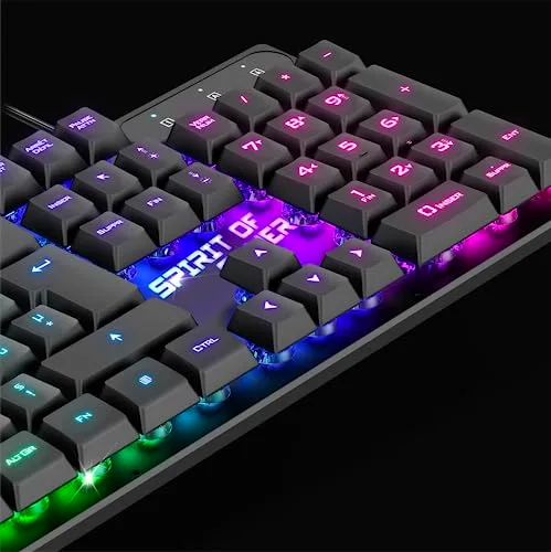 Spirit of Gamer PRO-K1 Clavier Semi-Mécanique RGB AZERTY - vue 5