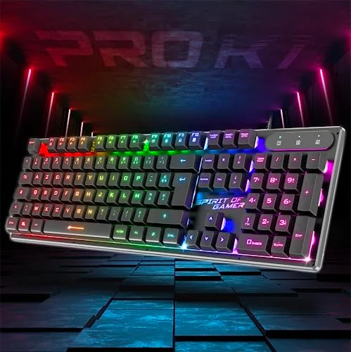 Spirit of Gamer PRO-K1 Clavier Semi-Mécanique RGB AZERTY - vue 6