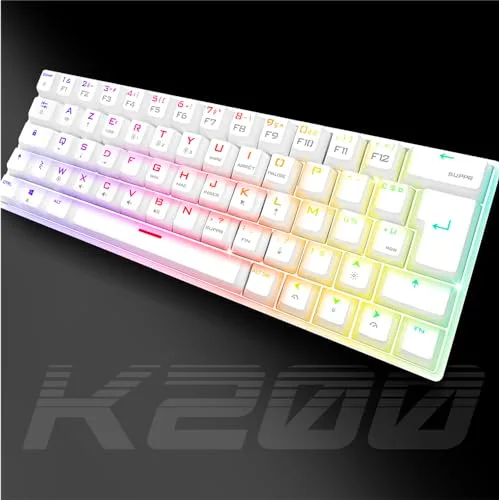 Spirit of Gamer XPERT K200 Mécanique Sans Fil 60% RGB AZERTY - vue 9