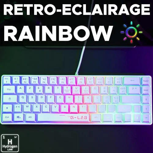 The G-Lab Keyz Hydrogen 60% Blanc Membrane - vue 4