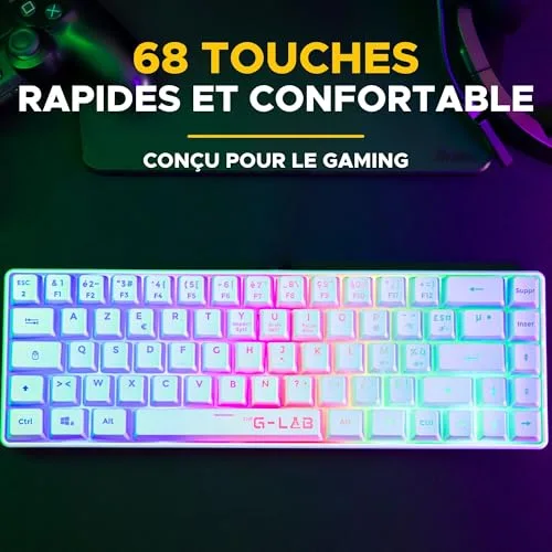 The G-Lab Keyz Hydrogen 60% Blanc Membrane - vue 7