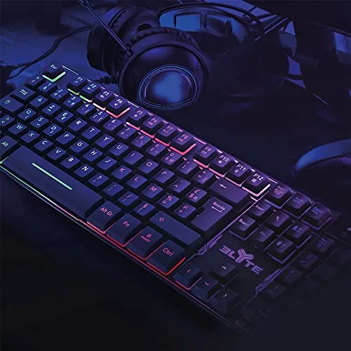TNB ELYTE KY-100 Clavier gamer semi-mécanique Rainbow AZERTY - vue 6