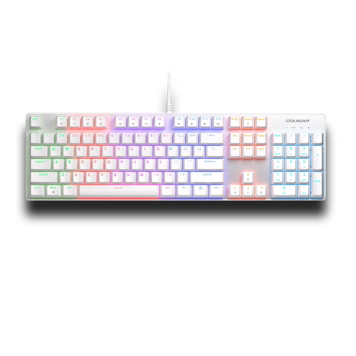 Cougar Ultimus EX Blanc Mécanique 1000 Hz RGB