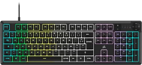 Corsair K55 Core RGB Membrane Full-size RGB 10 zones