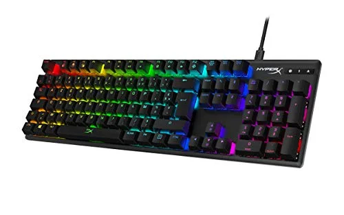HyperX Alloy Origins RGB AZERTY Switches HyperX Red - vue 2