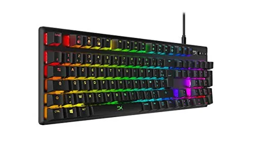 HyperX Alloy Origins RGB AZERTY Switches HyperX Red - vue 3