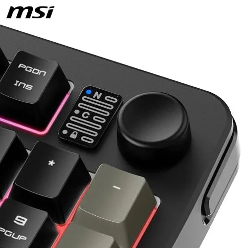 MSI Forge GK110 Clavier Méca-Membrane RGB AZERTY - vue 4