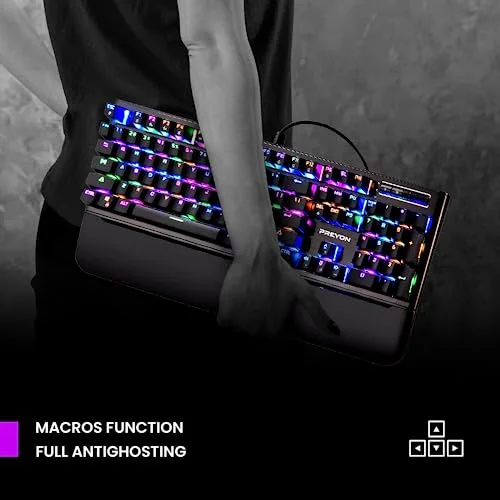PREYON Long Claw Brown Gateron Brown, mécanique 100% RGB - vue 5