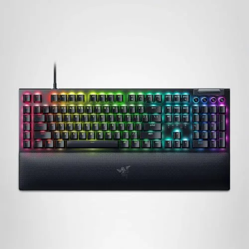 Razer BlackWidow V4 Pro Switches verts AZERTY - vue 8