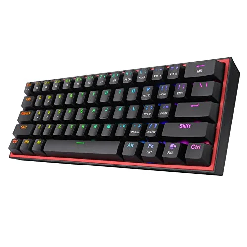 Redragon K617 Fizz 60% RGB Red Switch