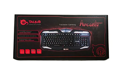 Clavier Gaming - TALIUS - Arconte - USB - Filaire - Noir - vue 6