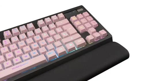 Mars Gaming MKAXPPT TKL H-Mech RGB Rose - vue 2