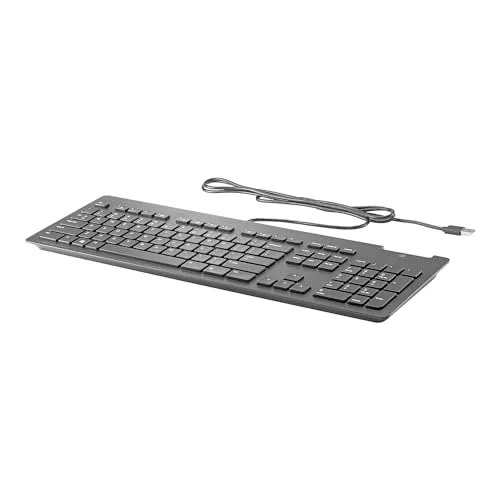 HP Business Slim Smart Card Keyboard Z9H48AA#ABF AZERTY Noir