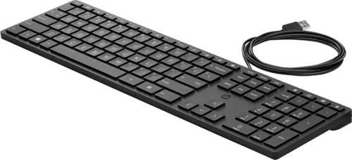 HP Desktop 320K clavier filaire USB AZERTY noir