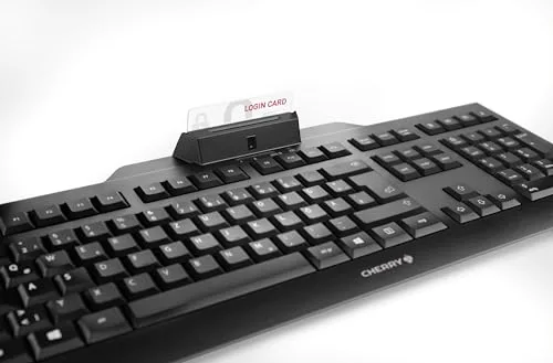 Cherry KC 1000 SC Clavier mécanique AZERTY avec lecteur carte à puce - vue 6