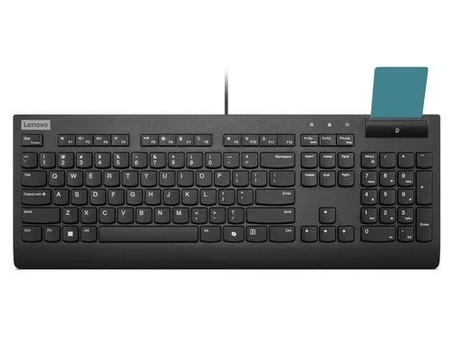 Lenovo Smartcard Wired Keyboard II AZERTY avec lecteur de carte à puce