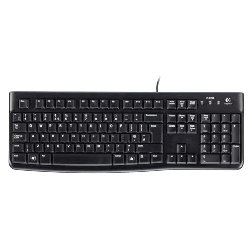 Logitech K120 AZERTY Membrane USB Filaire Silencieux - vue 4